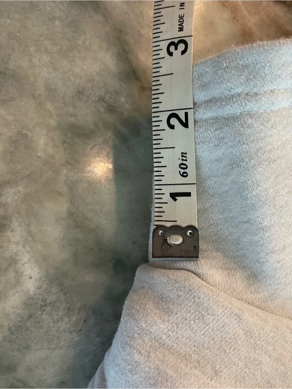 TNA Sweatpants 3” Shorts Light Gray Cotton Lounge Shorts - Picture 6 of 6